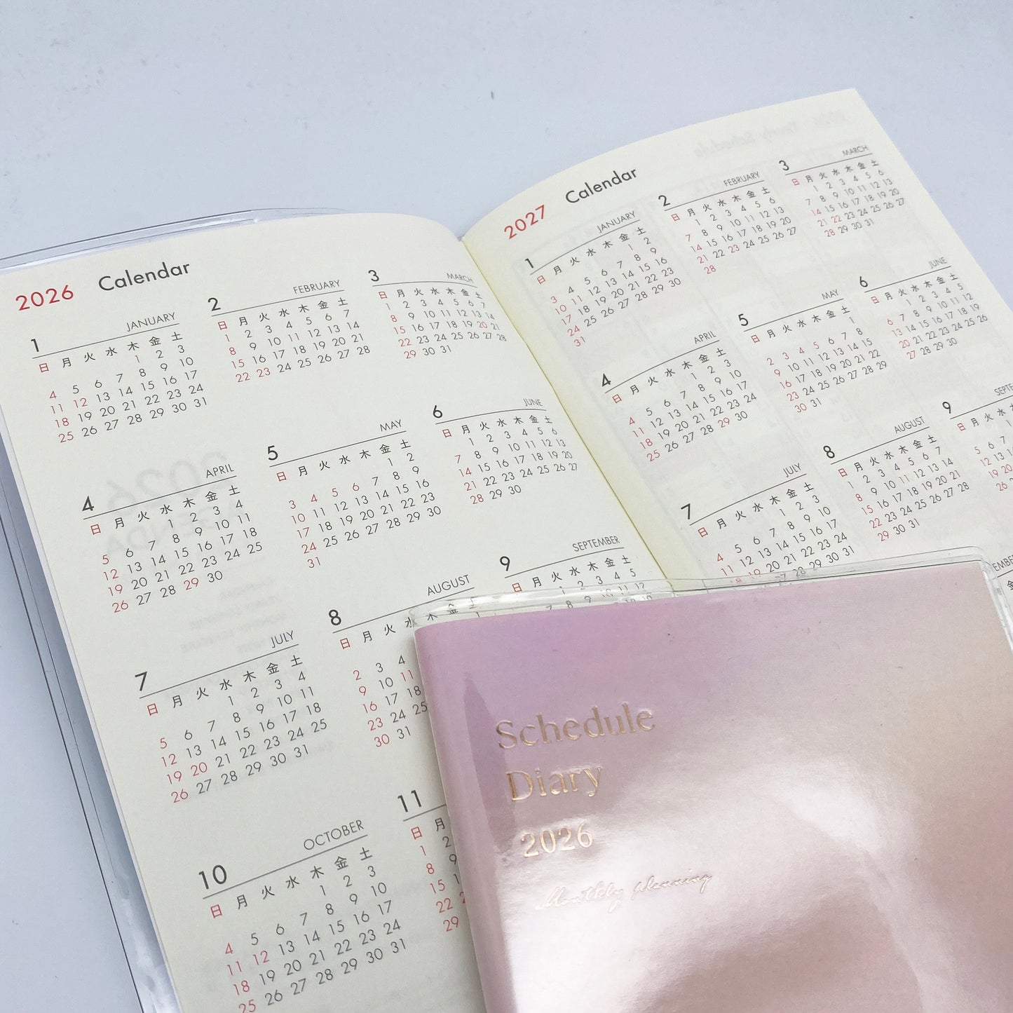 Agenda  - Taschenkalender 2026, Heft A6