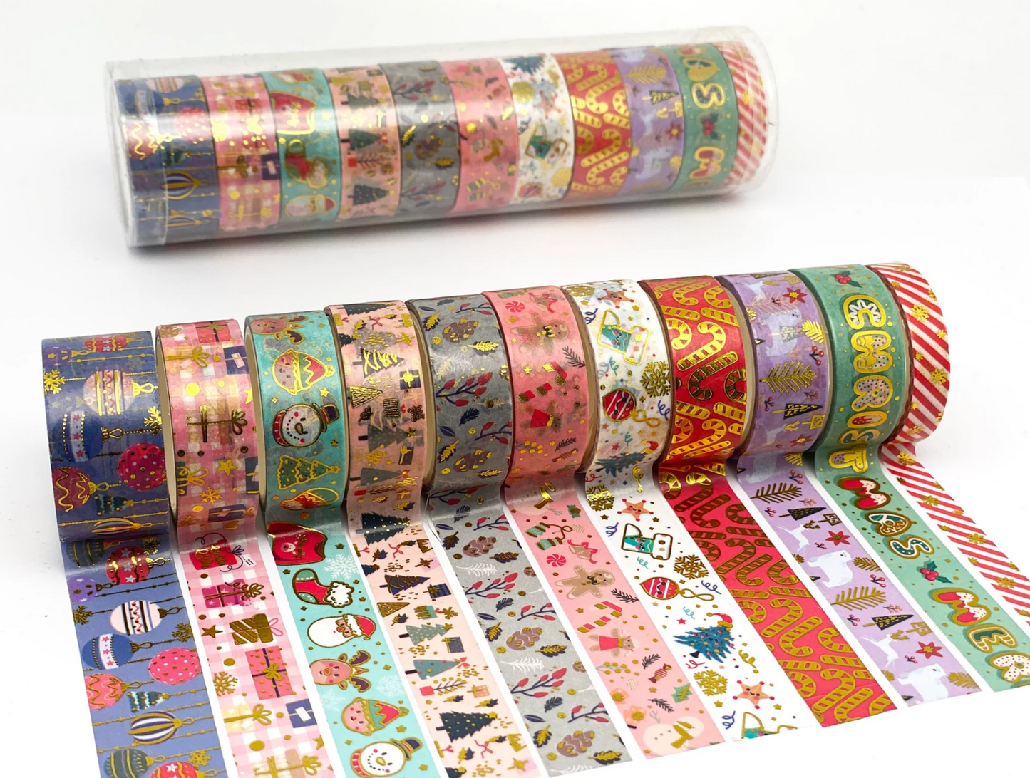 11er Set Weihnachten Washi - / Masking Tape