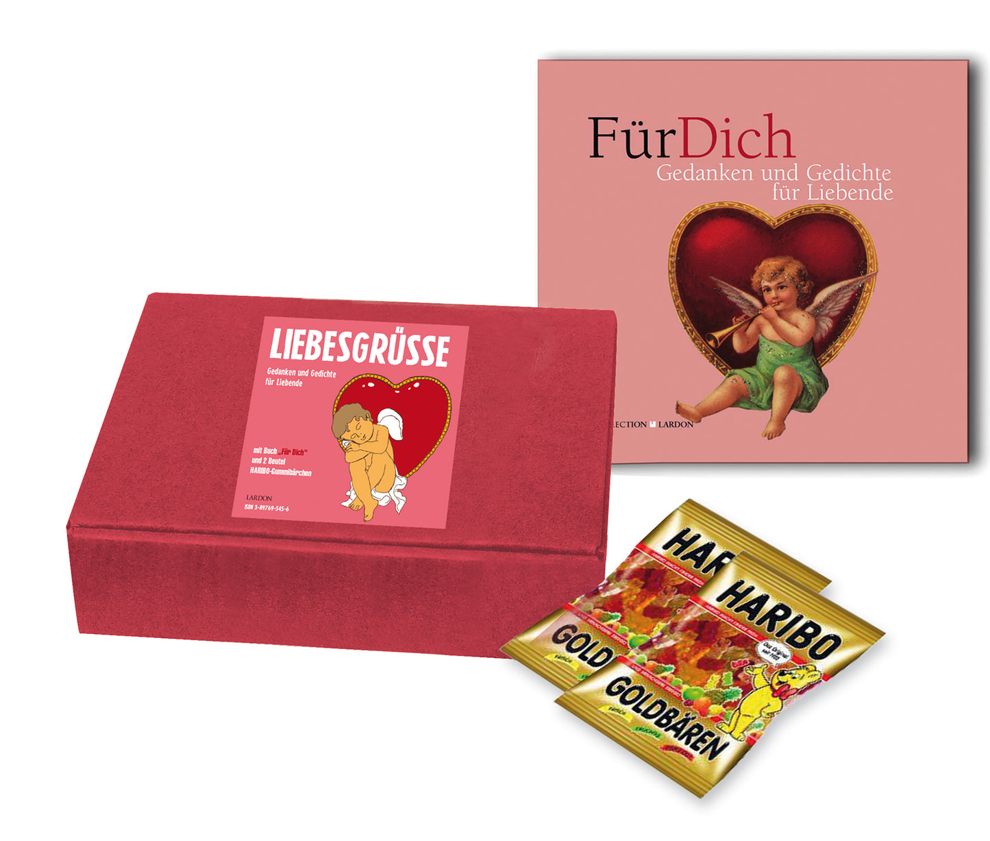 "Liebesgrüsse" Gedanken und Gedichte für LiebendeGeschenkbox