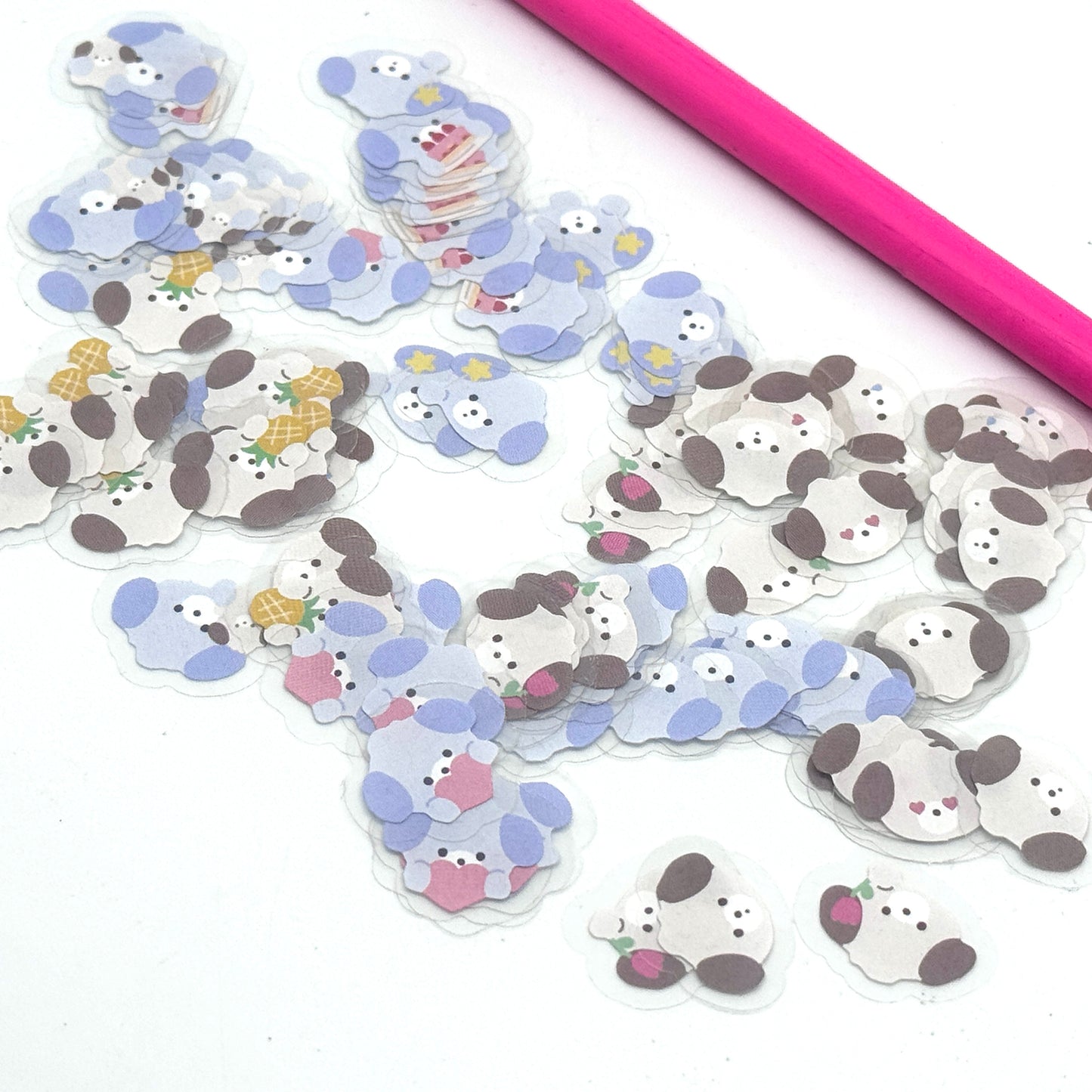 Tier-Sets Koala, Bären, Hasen, Hunde - Aufkleber / Sticker