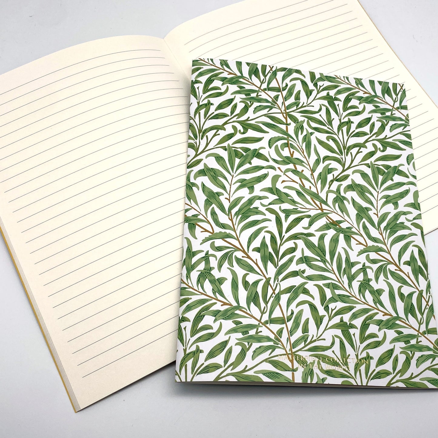 Notizheft A5 liniert - William Morris Muster