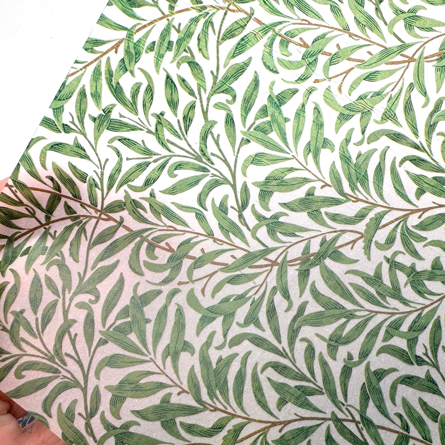 William Morris - Origami Papier transparent