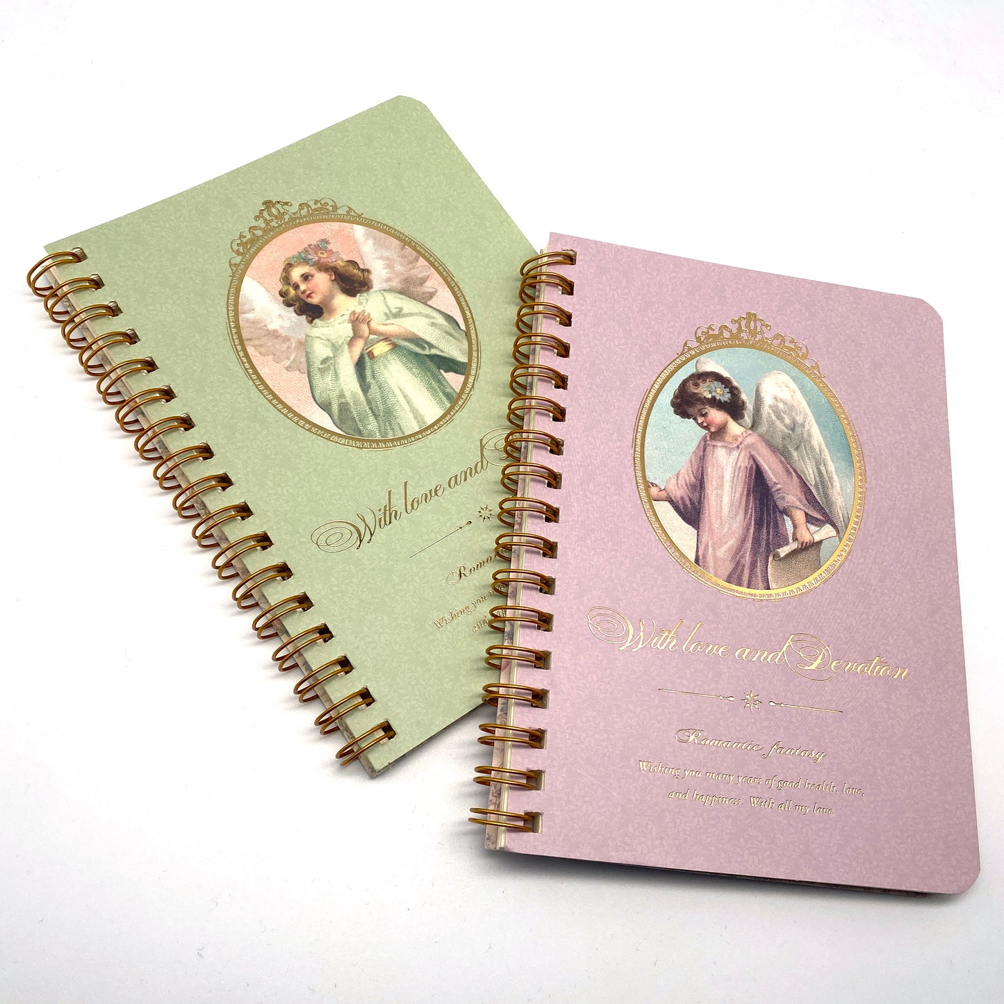 Engel - Notizheft A6 liniert - Ringheftung