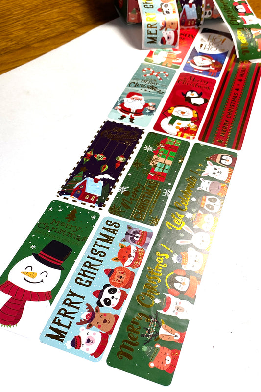 Weihnachten - Aufkleber /Etiketten