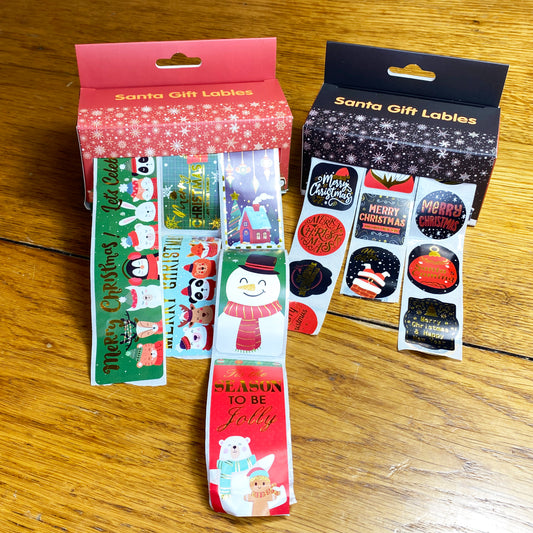 Weihnachten - Aufkleber /Etiketten