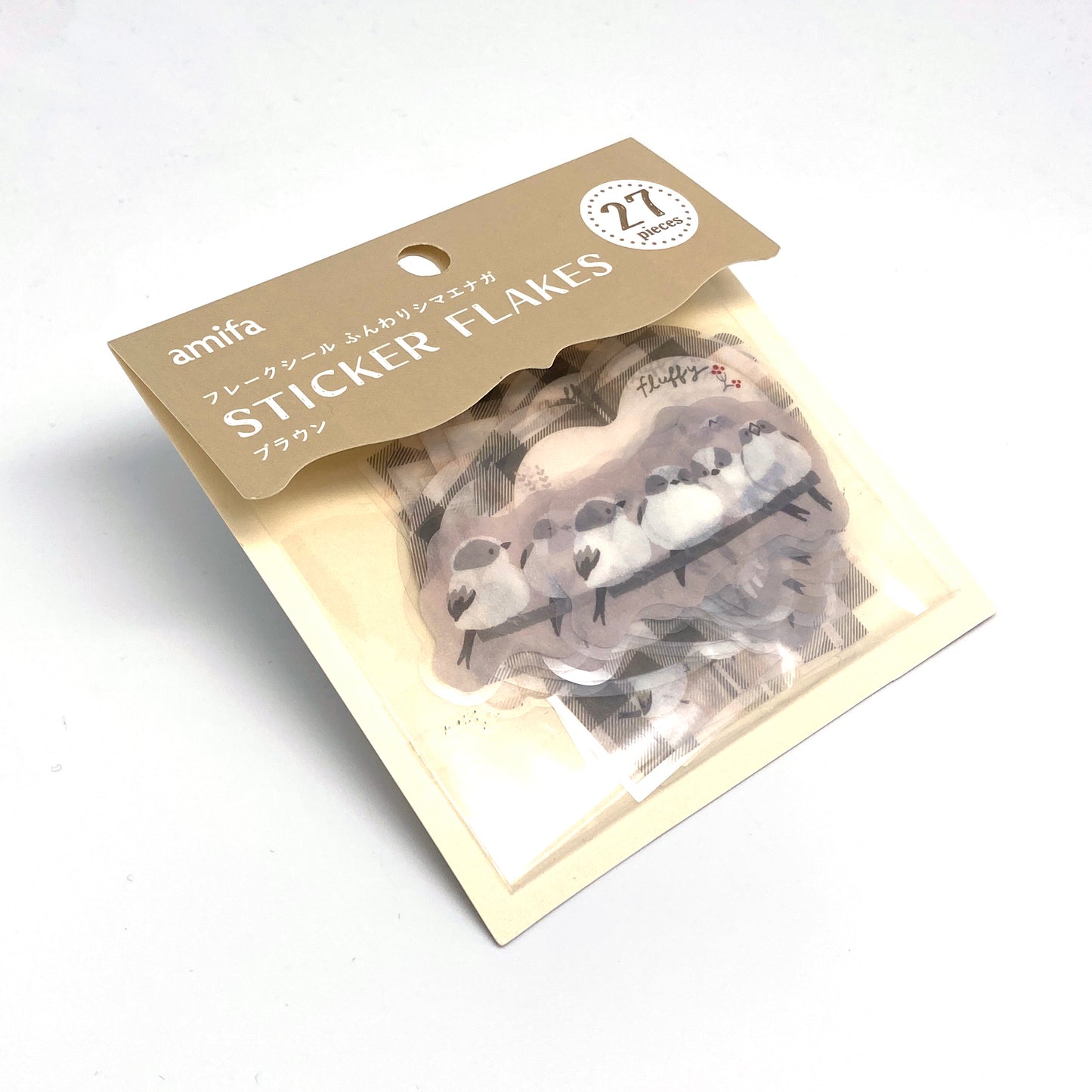 Vögel Washi Papier Sticker / Aufkleber