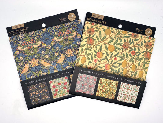 William Morris - Sticker / Aufkleber