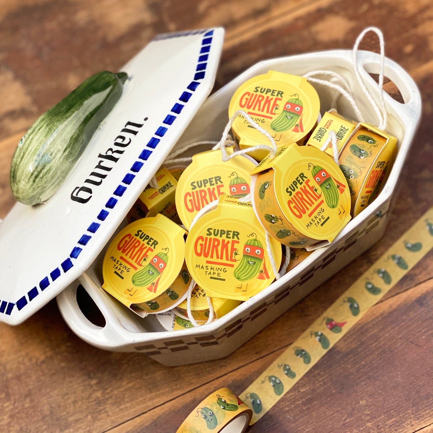 Supergurke - Washi Tape / Masking Tape