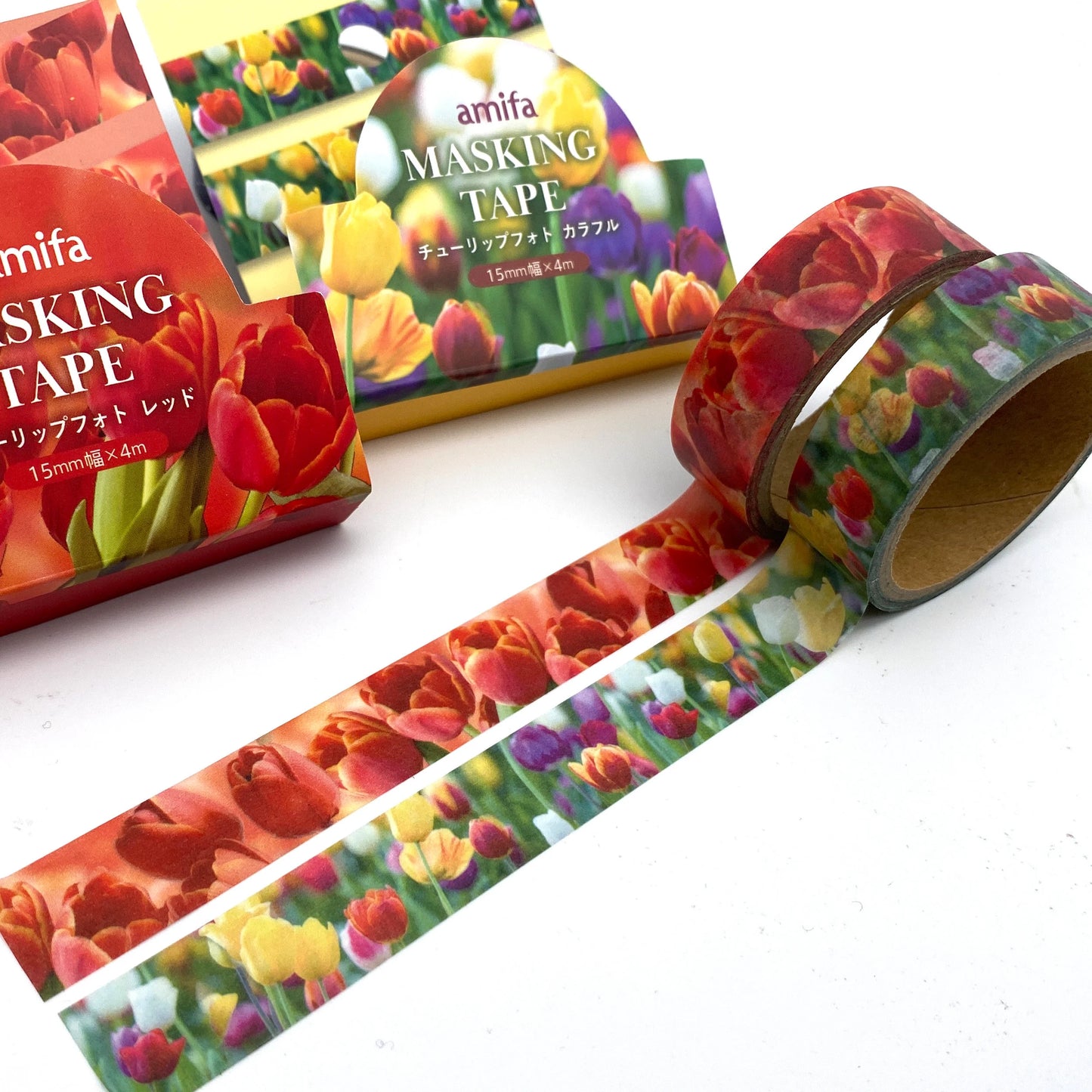 Tulpen, Washi - Tape/Masking Tape 15mm x 4M