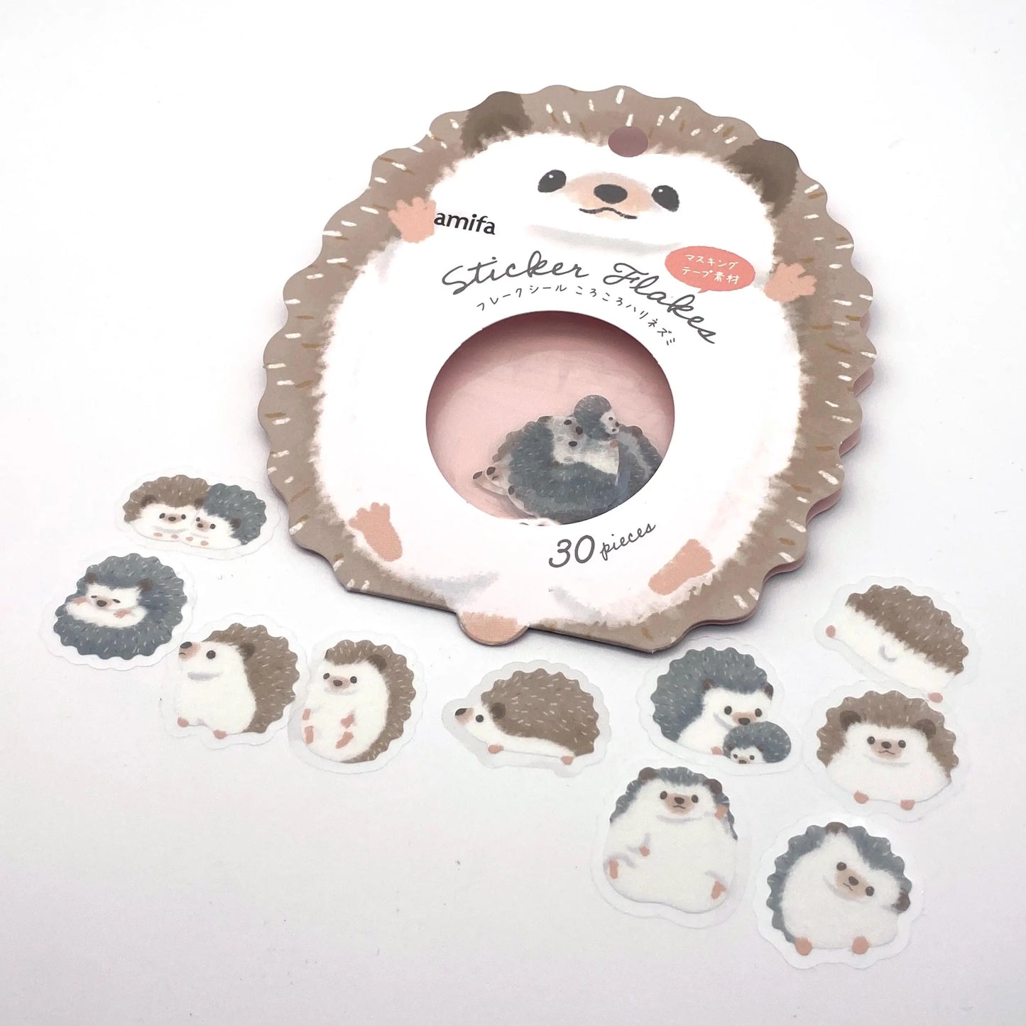 Igel - Sticker /Washi Papieraufkleber