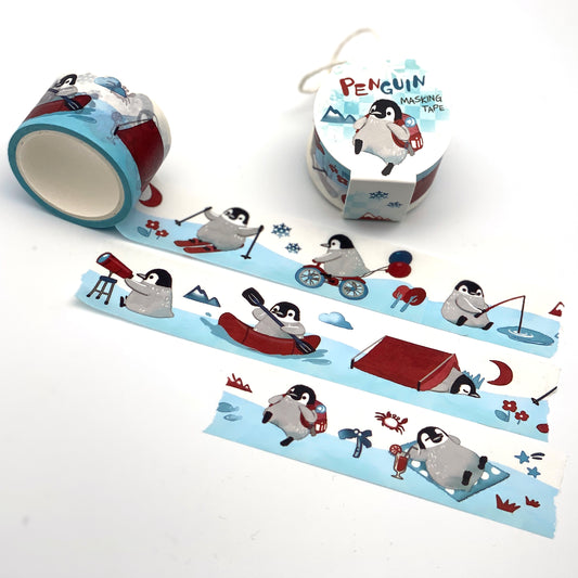Pinguin -  Washi Tape / Masking Tape
