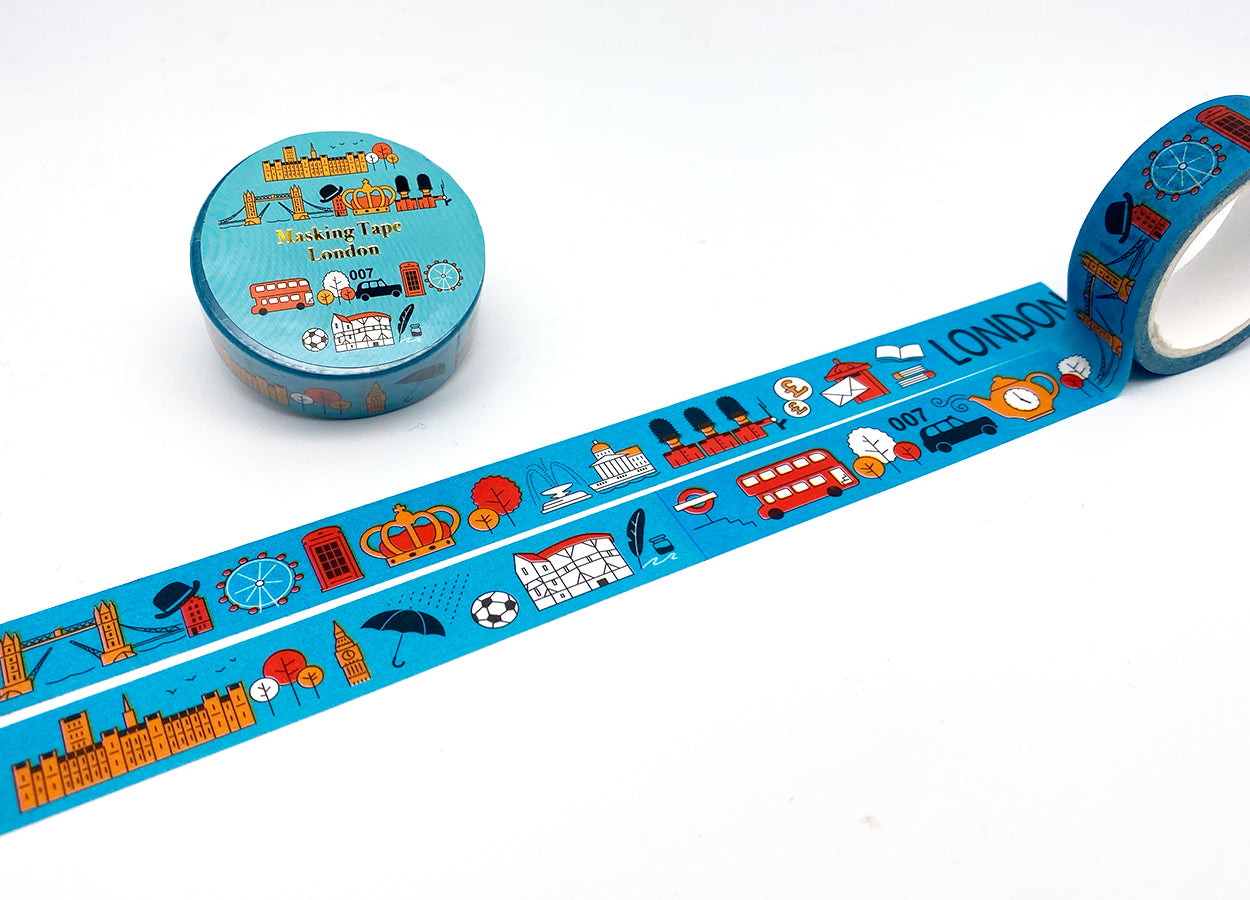 London City Tapes , Washi Tape/Masking Tape 7M x 15mm