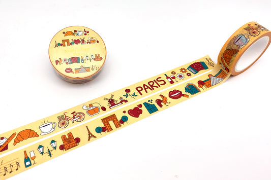 PARIS City Tapes - Washi Tape / Masking Tape