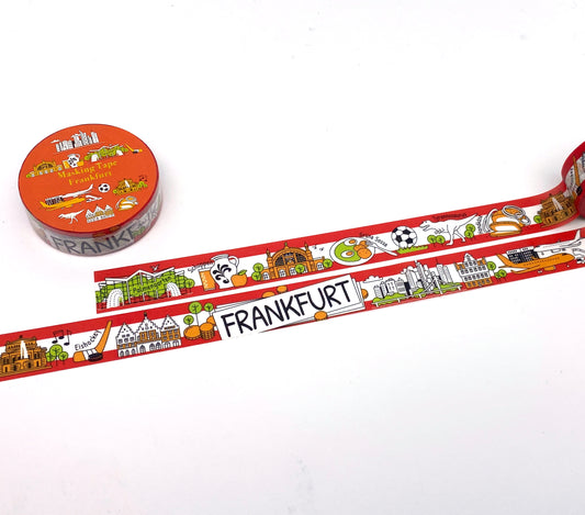 FRANKFURT City Tapes - Washi Tape / Masking Tape