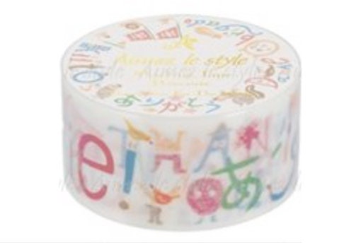 Thank you 28mm/7m Washi Tape / Ma...