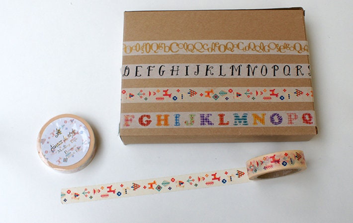 Gabbeh Tree Washi Tape/Masking Tape schmal