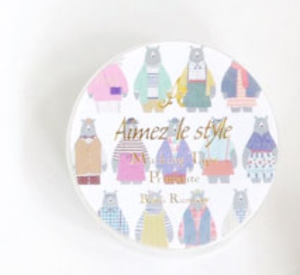 Bears Runway - Washi Tape / Masking Tape
