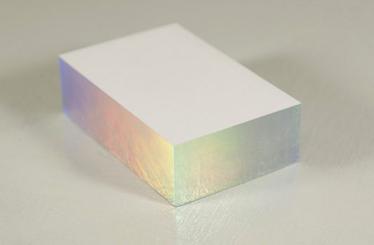 Visitenkarten/ Diffrakt Folienschnitt 50 Stück