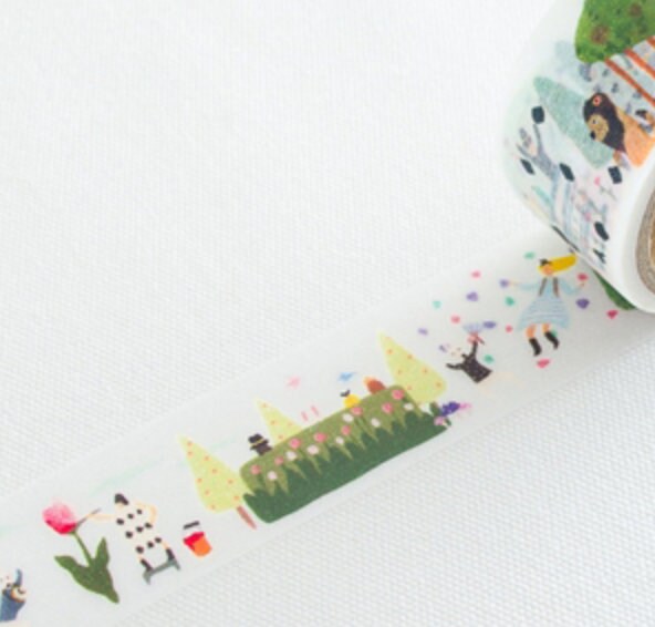 Alices Abenteuer 28mm/7m Washi Tape / Masking ...