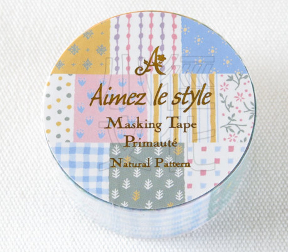 Natural Pattern - Washi Tape / Masking Tape