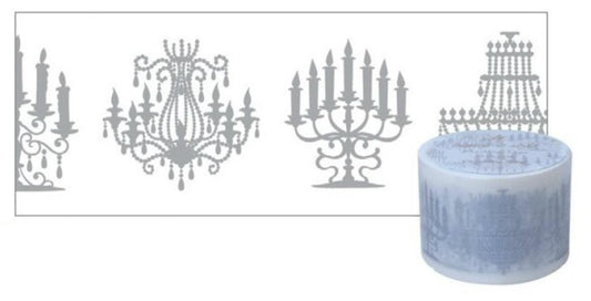 Chandelier Silber, Washi Tape / Masking Tape,