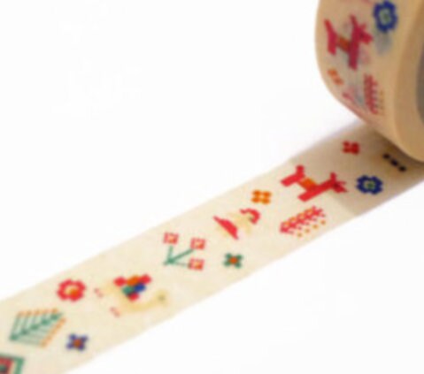 Gabbeh Tree Washi Tape/Masking Tape schmal