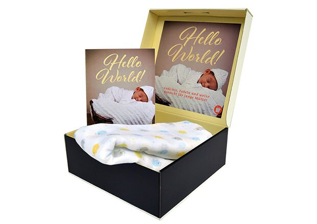 Hello World – Die Baby Geschenkbox für junge Eltern