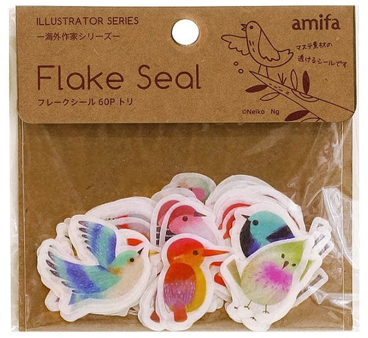 Vögel", Sticker, Aufkleber,