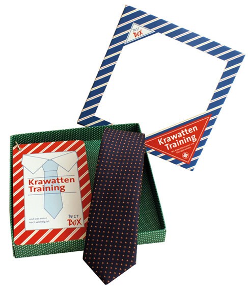 Krawattentraining Geschenkbox – Der stilvolle Einstieg ins Krawattenbinden