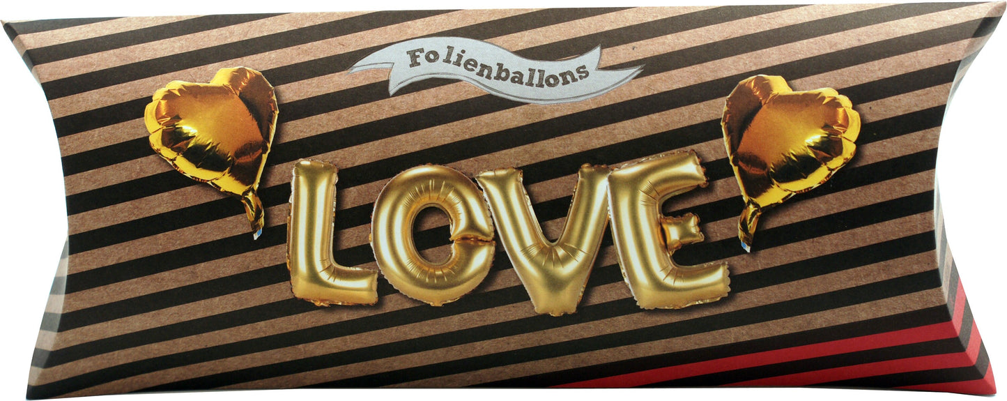 Folienballons Schriftzug "LOVE" als Einzelbuchstab
