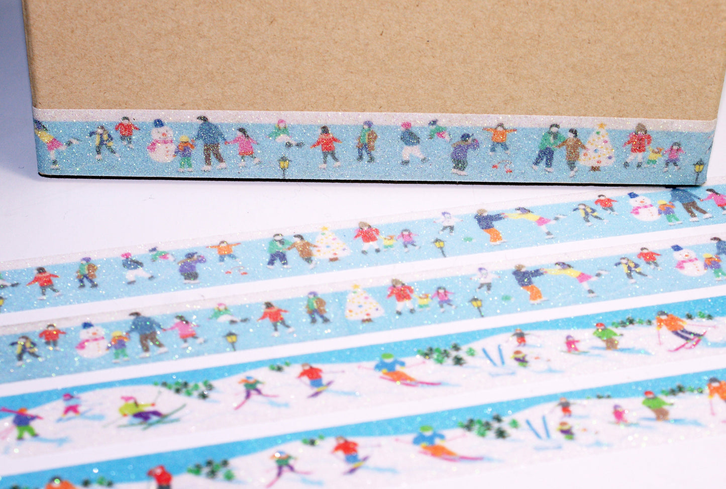 Winter Sport Masking / Washi Tape Haftnotiz Memo