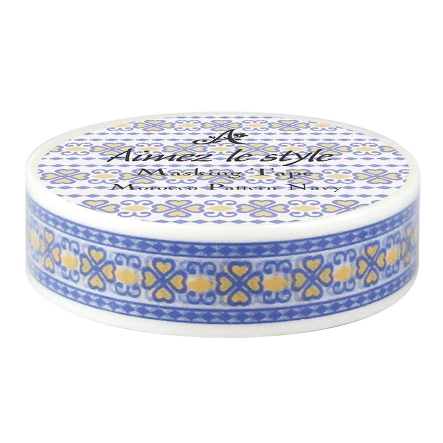 Marocco Tile, Washi Tape/Masking Tape schmal