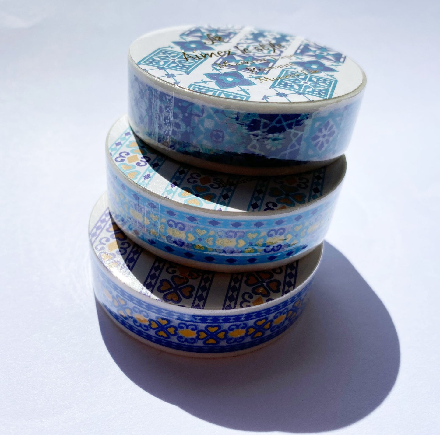 Marocco Tile, Washi Tape/Masking Tape schmal