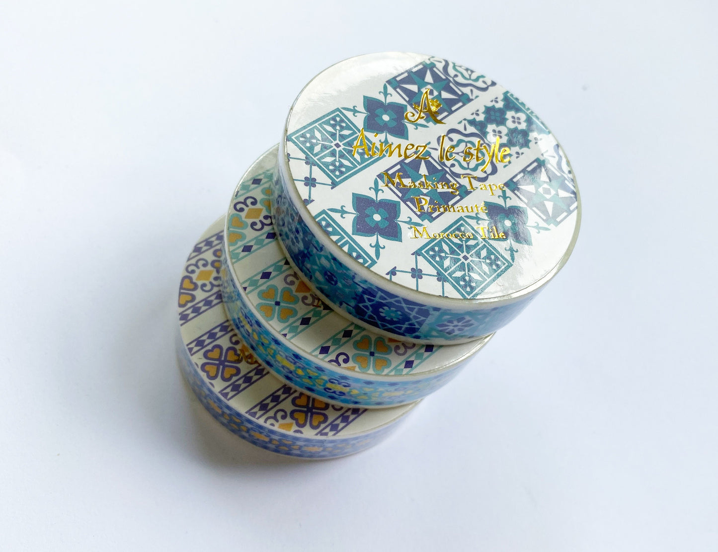 Marocco Tile, Washi Tape/Masking Tape schmal
