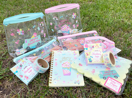 Summer Mäppchen Notizheft