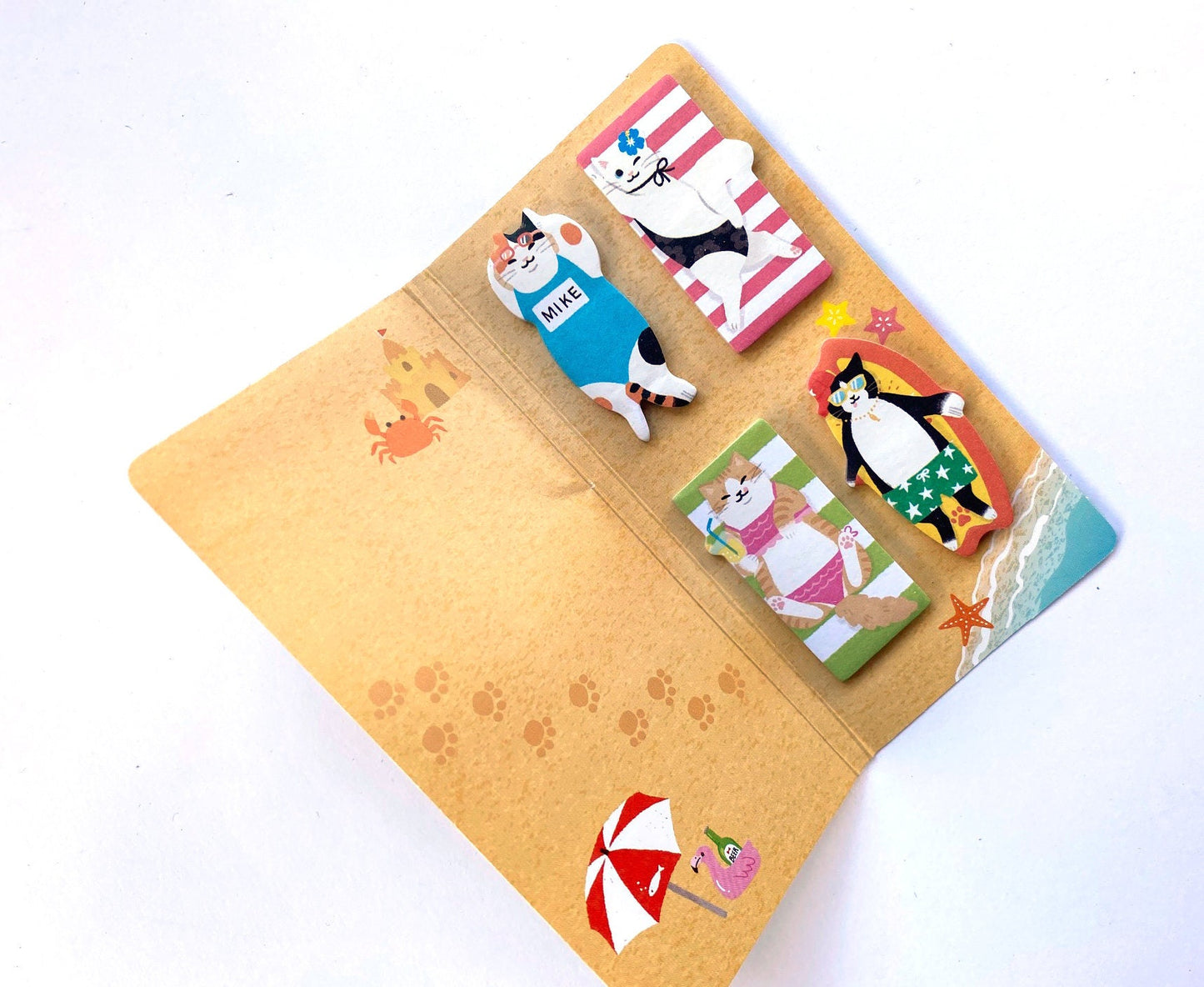 Beach Sticker / Sticky Note/ Haftnotizen