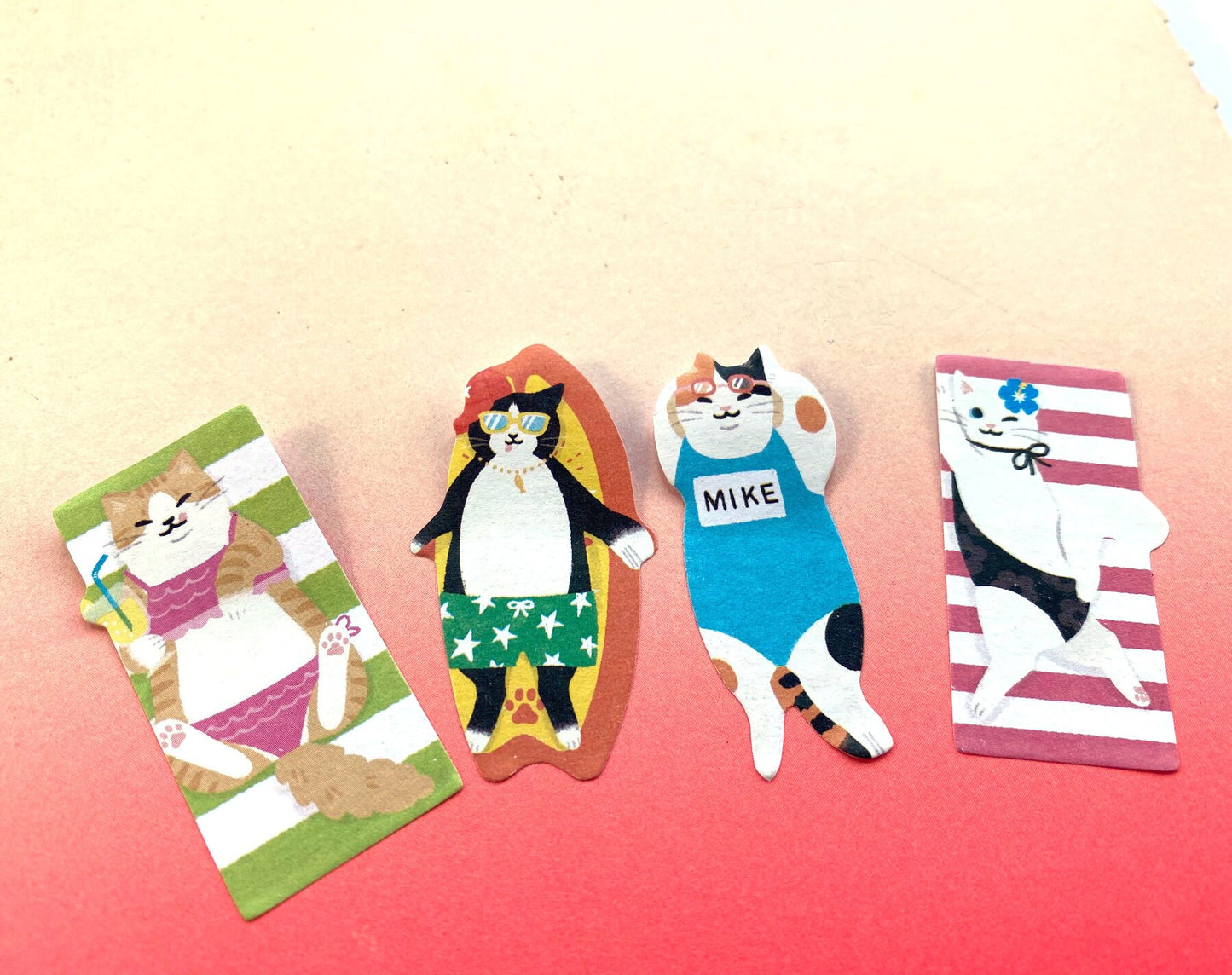 Beach Sticker / Sticky Note/ Haftnotizen