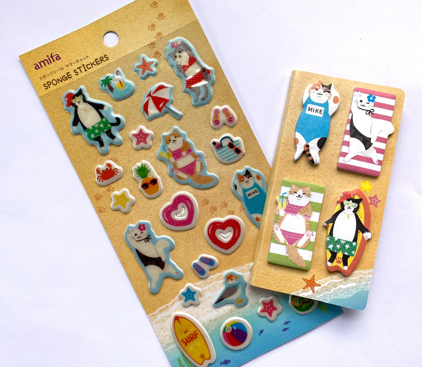 Beach Sticker / Sticky Note/ Haftnotizen
