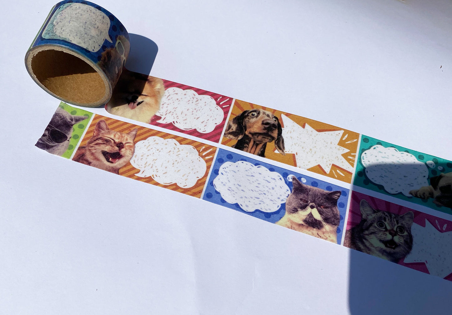 Katzen Hunde Etiketten - Tape" Masking Tape Washi Tape