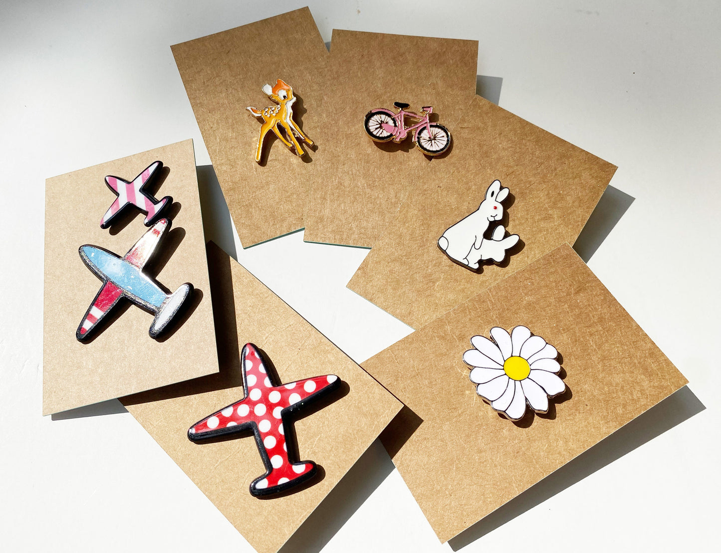 Pin Fahrrad Bambi Blume Flugzeug Hase