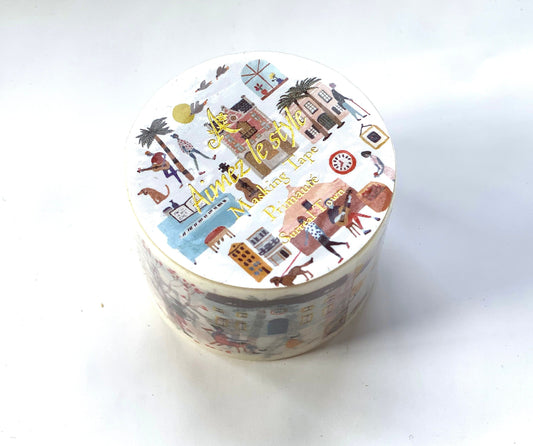 Surreal Town Masking- /Washi Tape