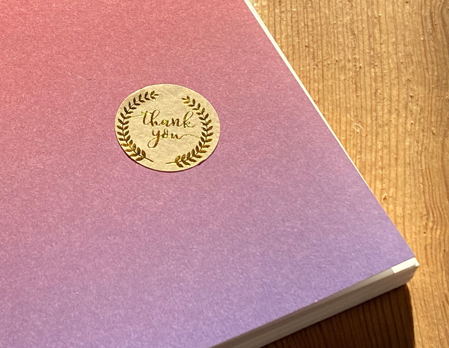 Thank you Sticker / Aufkleber / Etiketten
