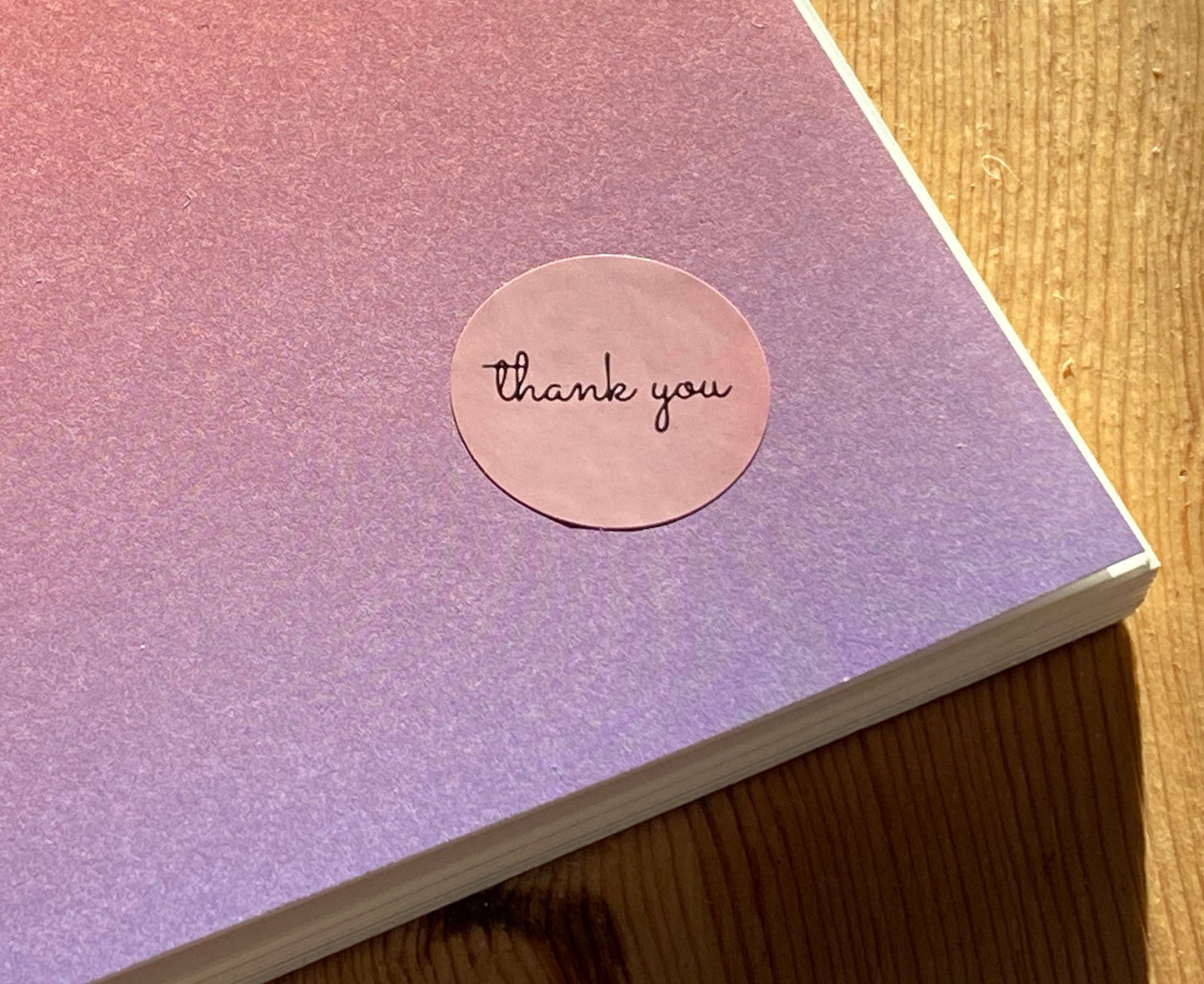 Thank you Sticker / Aufkleber / Etiketten
