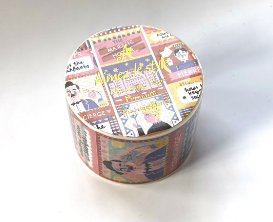 Majestic Hotel Masking- /Washi Tape