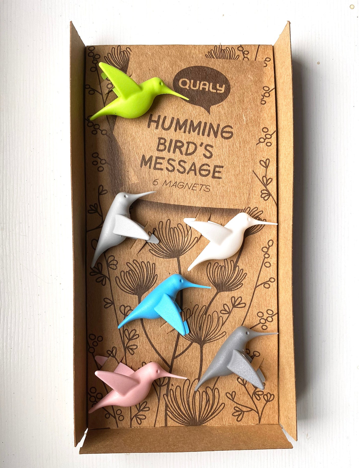 Vögel Fliegend Magnete (Recycelter Kunstoff)