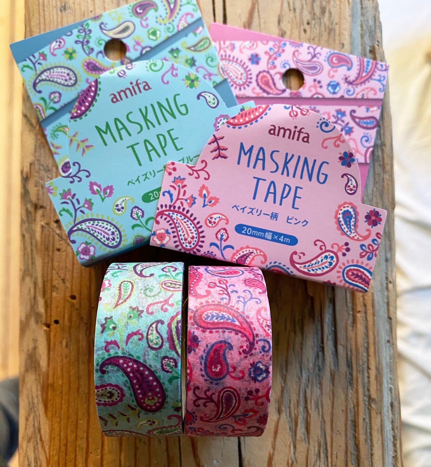 Paisley Muster, Washi Tape/Masking Tape