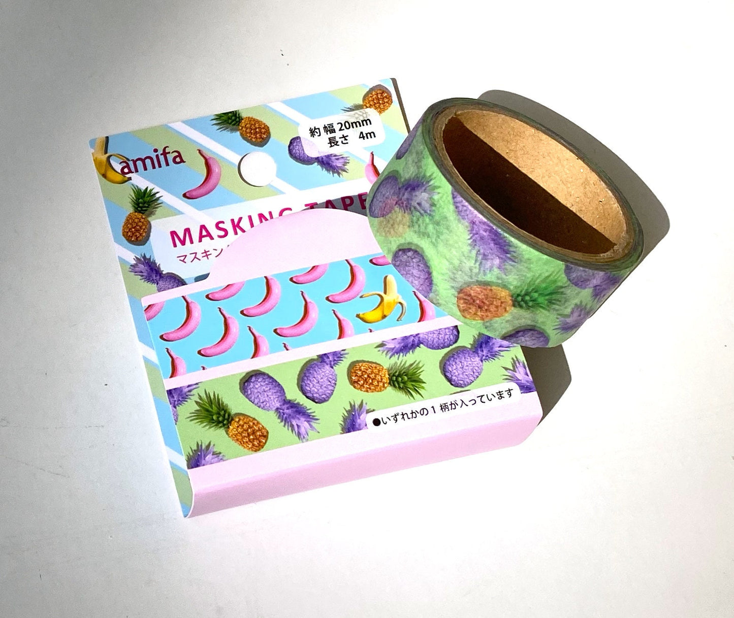 Ananas / Banane Masking Tapes 20mm x 4M