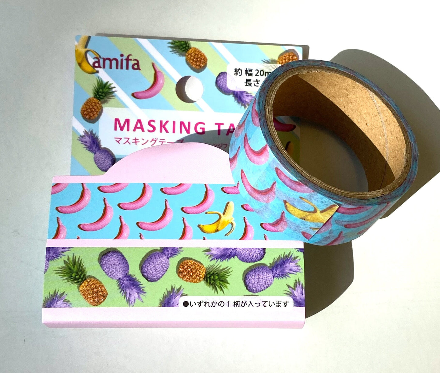 Ananas / Banane Masking Tapes 20mm x 4M