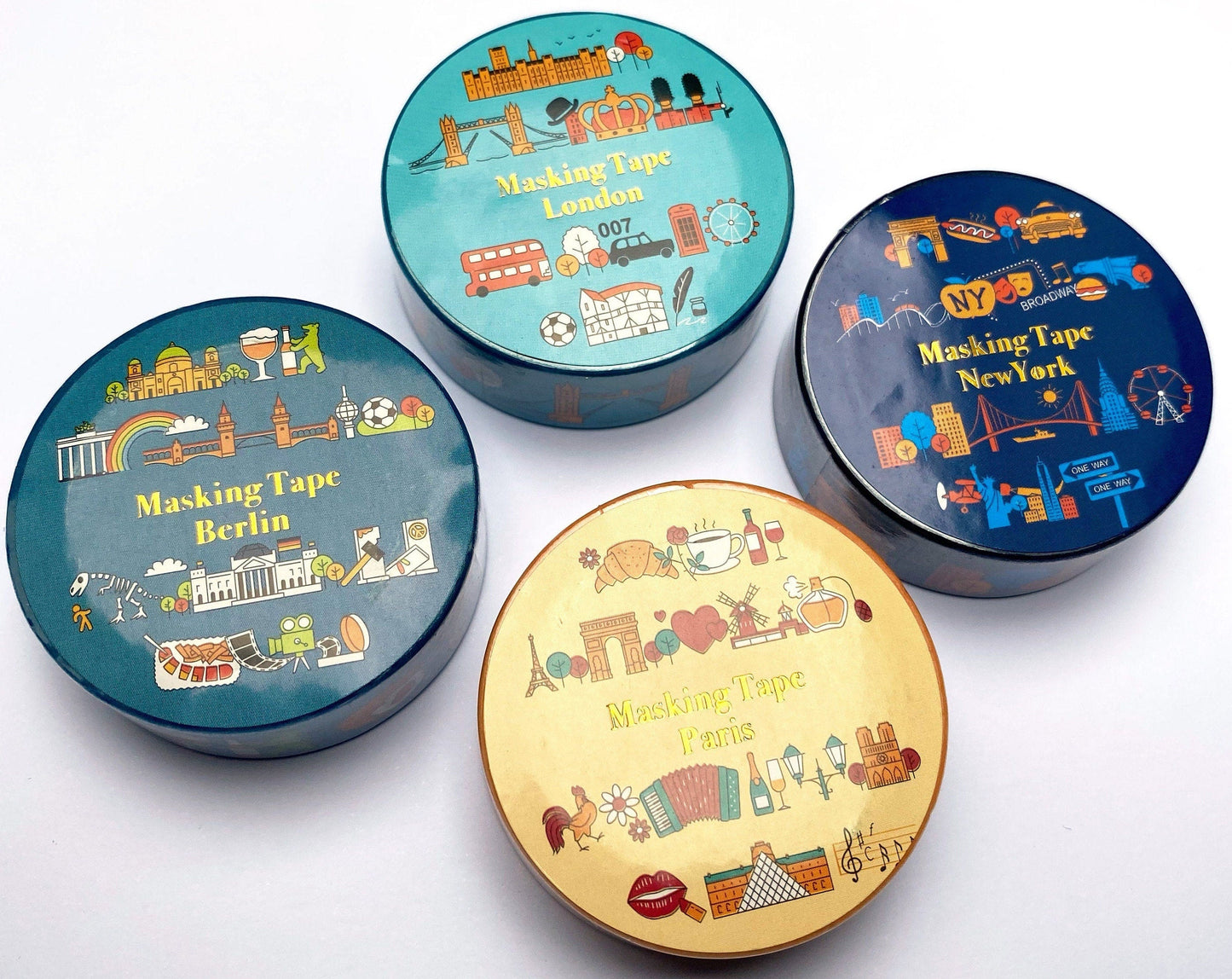 PARIS City Tapes - Washi Tape / Masking Tape