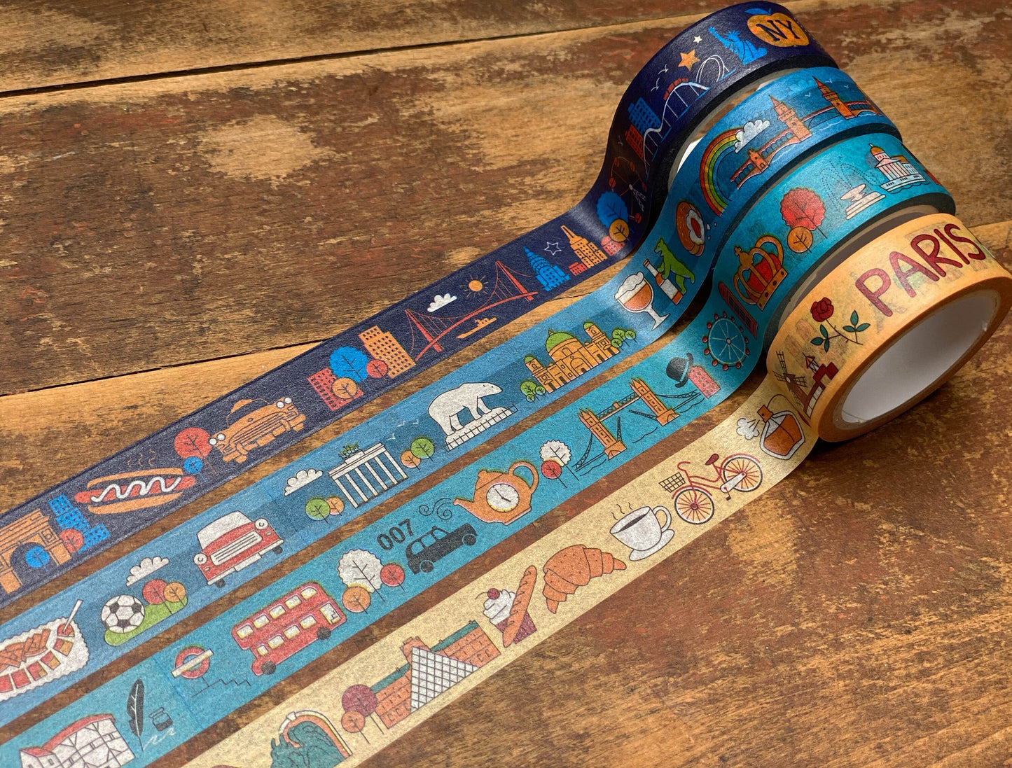 BERLIN City Tapes City Tapes - Washi Tape / Masking Tape